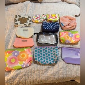Set of 12 Make Up Bags